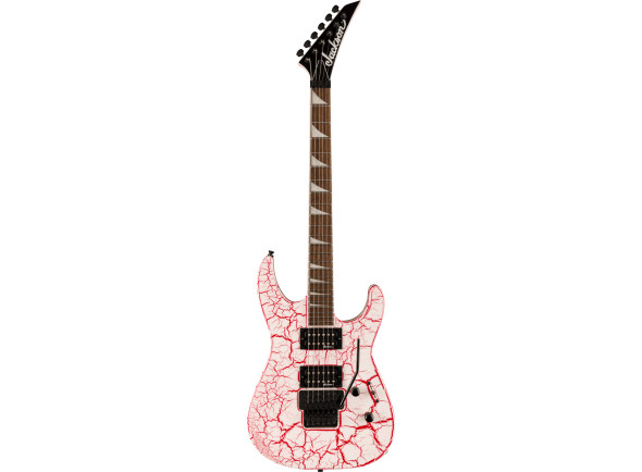 Jackson X Series SLXDX Bloodshot Crack Jackson X Series SLXDX Bloodshot Crack